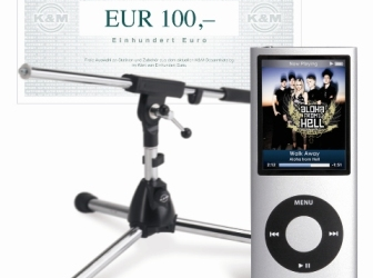 Apple iPod bei König & Meyer zu gewinnen