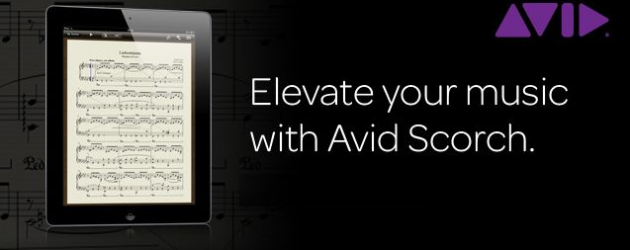 Musiker aufgepasst! Das neue Noten-App Avid Scorch für das iPad